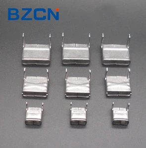L type stainless steel banding buckle for cable ties SUS 201 304 316 Clip