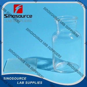 Laboratory Gas Collecting Bottle with ground-in glass stopper