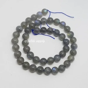 labradorite Beads For Jewelry Making : Loose Round Gemstone Beads Natural Labradorite Stone Beads