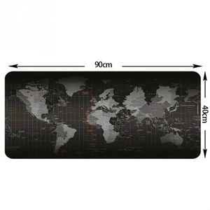 Large Mouse Pad & Computer Game Mouse Mat World Map Design