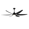 Large Size Air Purifier Nordic Style Simple Anti Rust Led Dining Bedroom Ceiling Fan Light