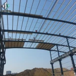 Large Span Steel Frame Workshop Building Design Steel Structure