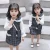 Import Latest Design Girls Dress Autumn Girls Boutique Clothing Plaid Long Sleeve Girl Dress With Bag Match from China