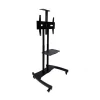 Latest Design Used Movable Modern Iron Metal LCD TV Floor Mount TV Stand Furniture Design
