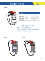Lead acid battery tester BT54A