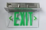 Led Font Light Source 120v-347v Rechargeable Battery Wall Mounted Emergency Exit Signs