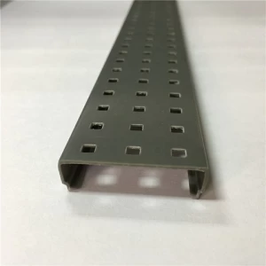 led plastic extrusion cover with holes