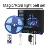 led strip lights Bluetooth RGB 5m/18D 12V 5050 waterproof music white wifi  outdoor smart led strip lights