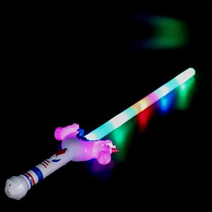 Light Saber LED Toy Sword Unicorn Party Supplies