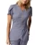 Import LINNA designer OEM Manufacturer sells bevel zipper design for ladies scrub  and nurses uniform suit from China