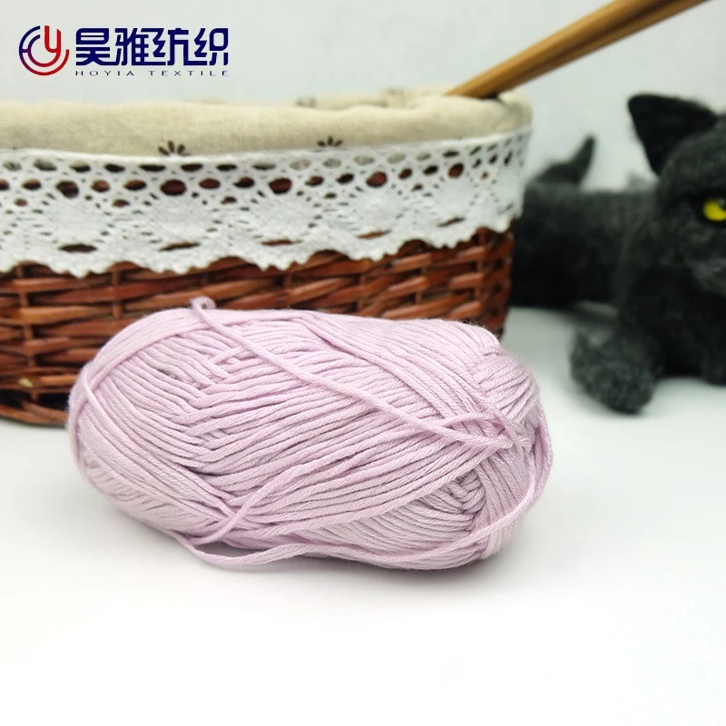 Love 4/8.6NM 50% wool 50% bamboo spun yarn wool blended knitting yarn
