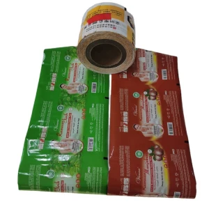 Low Cost Laminated Metalized Packing Film Roll Food Snack Biscuit Other Packaging Material Film Roll
