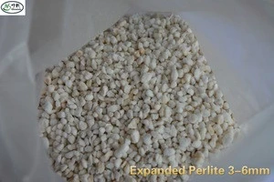 Low Dust 3-6mm Perlite for Horticultural plant soil mix