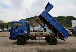 Low price 4x2 4 tons mini dump truck tipper truck for sale