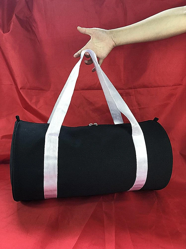 Luggage Portable Travel Large Capacity Black Gym Polyester Duffel Bag