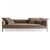 Import Luxurious Modern Design Italian Leather Upholstery Paul Leisure Sofa from China