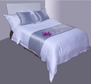 Luxury Comfortable Adult King Size100% Cotton Hotel bed sheet/duvet cover/pillow case