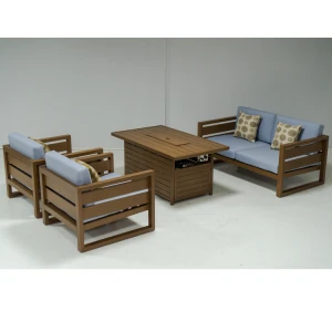 luxury design china factory directly selling garden sofa set outdoor furniture for outdoor leisure
