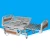 Luxury hospital nursing electric bed guardrail curved hospital bed