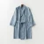Luxury Mens long sleeve robe Jacquard silk bathrobe
