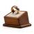 Import Luxury solid wood Single Ring stand jewelry display small Ring holders jewelry exhibitor wooden with microfiber Ring display from China