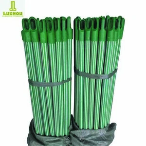 LZ 1200x22mm  cleaning low price pvc coated wooden broom stick handle