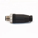 M12 Plastic tube connector