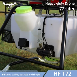 Made in China 75kg Larger Sprayer 72 Litre Drone Collapsible Agriculture Sprayer Drone