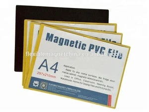 Magnetic File Pocket for fridge whiteboard pocket file
