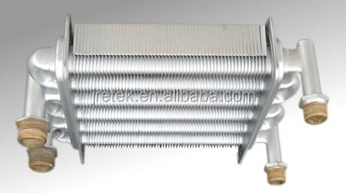 main heat exchanger in gas boiler part