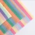 Import Manufactory Top Quality 32S Rib Knitted Rainbow Striped Stretch T-shirt Cotton Jersey Fabric from China