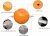 Import Manufacture fiberglass spheres Orange aerial marker balls for powerline from China
