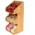 Import Manufacturer Bamboo Ladder Storage Shelf 3 Tier Coffee Condiment Caddy Organizer from China