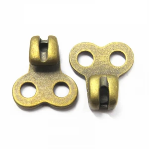 Manufacturer Metal Custom Shoe Lace Locks Shoe Parts &amp; Accessories Hooks for Strap