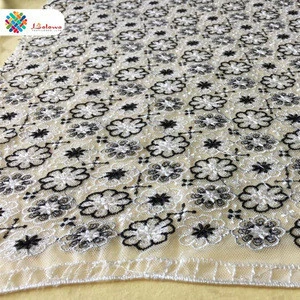 Manufacturer white lace sewing lace fabric net lace accessories