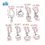 Import Matel Lanyard Swivel Snap J Hooks Push Gate Lobster Clasps Clips For 10mm 15mm 20mm 25mm Paracord Backpack from China