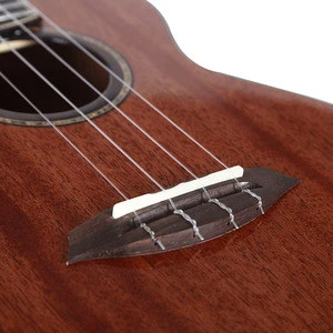 Mauloa Professional Rosewood Mahogany Pin Bridge Daddario Strings Enya Guitar Ukulele