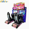 Maximum Tune Arcade Game Machine Coin Operated Electric Video Game Twins Outrun For Sale