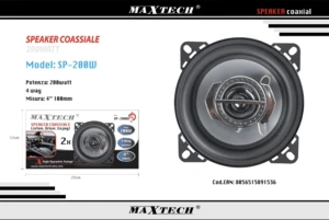 MAXTECH Automotive Parts Electrical coaxial speaker 200w trumpet for car