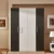 Import mdf modern two doors wardrobe designs for bedroom furniture set from China