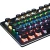Import Mechanical keyboard black and white two-color luminous retro best-selling models, round keycaps from China