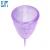 Import Medical Grade Transparent Ladies Silicone Menstrual Cup recycled collapsible Flexible Female Hygiene Lady Cup from China