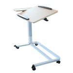 Medical Table Height Adjustable Gas Lift Desk Sit Stand Desk Hospital Furniture