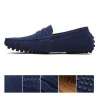 Men Casual Shoes Fashion Male Shoes Suede Leather Men Loafers leisure Moccasins Slip On Mens driving Shoes Large Size