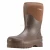 Import Mens Mid-calf Brown Rubber Work Boots Waterproof Construction Rubber Boots from China