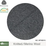 Merino wool blended fabric high quality, cheap wool knitted fabric