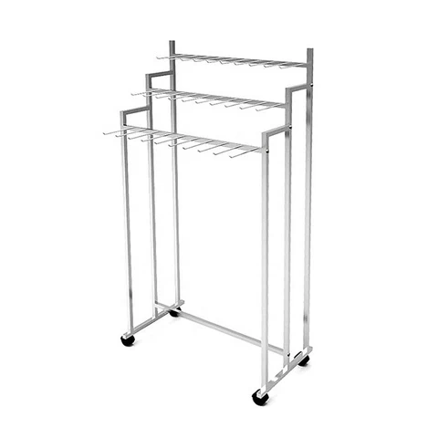 Buy Metal Chrome Hanging Display Belt Racks For Shop from ASTRID ...