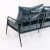 Import Metal frame armchair sofa set use for living room furniture from China