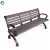 Import Metal Waterproof Park Long Bench Outdoor Wooden Furniture For Garden from China