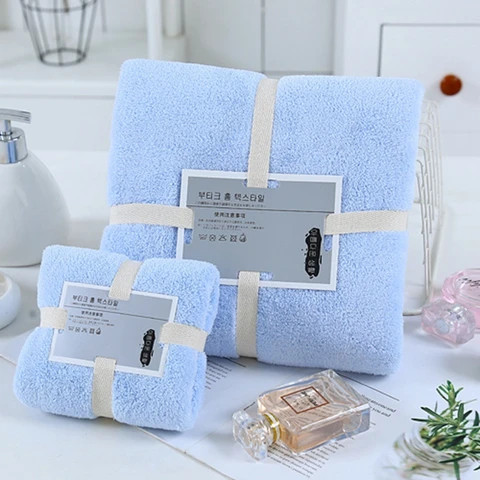Microfiber towel gift set for bathroom towel set kids bath towel Soft and absorbent well